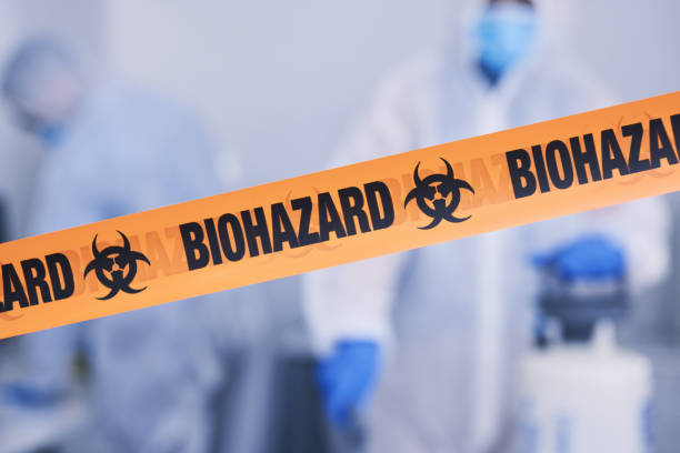 Professional Unattended Death Cleanup technician working in Fayetteville, NC